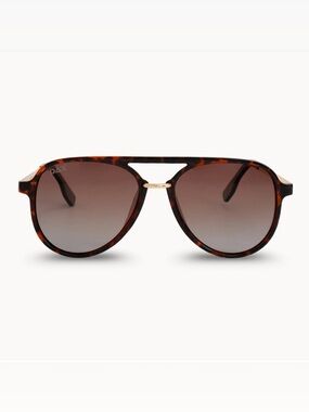 DAX Eyewear Earhart Polarized Aviator Sunglasses – Cheetah 🕶️